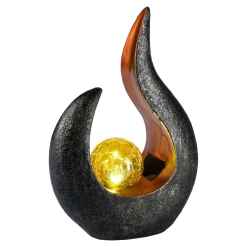 Die moderne Hausfrau Solarleuchte Flamme