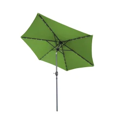 Die moderne Hausfrau Solar-Sonnenschirm "Sternenhimmel" grün