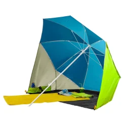 Die moderne Hausfrau Sonnenschirm-Muschel "Clou" blau