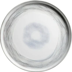 Die moderne Hausfrau Speiseteller-Set, Steinzeug TIEFER SEE Blau / Grün