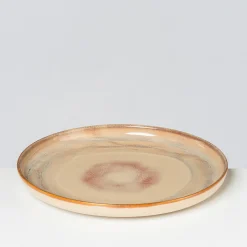 Die moderne Hausfrau Speiseteller-Set, Steinzeug Nebelwald