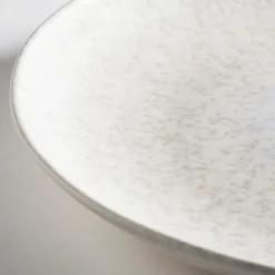 Die moderne Hausfrau Speiseteller-Set, Steinzeug Alpenwiese Creme