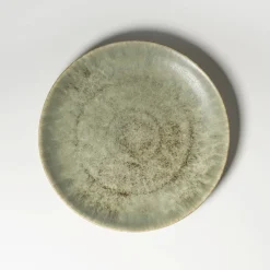 Die moderne Hausfrau Speisteller-Set, Steinzeug Moos'N'Stein Grün