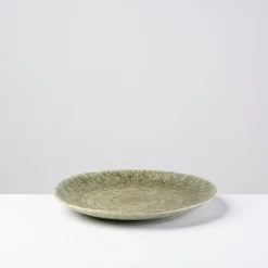 Die moderne Hausfrau Speisteller-Set, Steinzeug Moos'N'Stein Grün