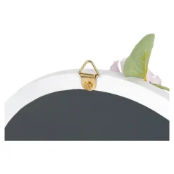 Die moderne Hausfrau Spiegel mit Sommerblumen