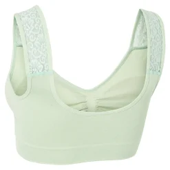 Damen Die moderne Hausfrau Spitzen-Soft-BH hellgrün