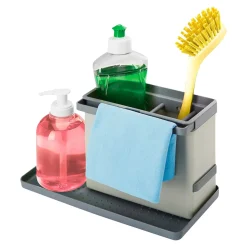 Die moderne Hausfrau Spülbecken-Organizer "Tidytex" grau