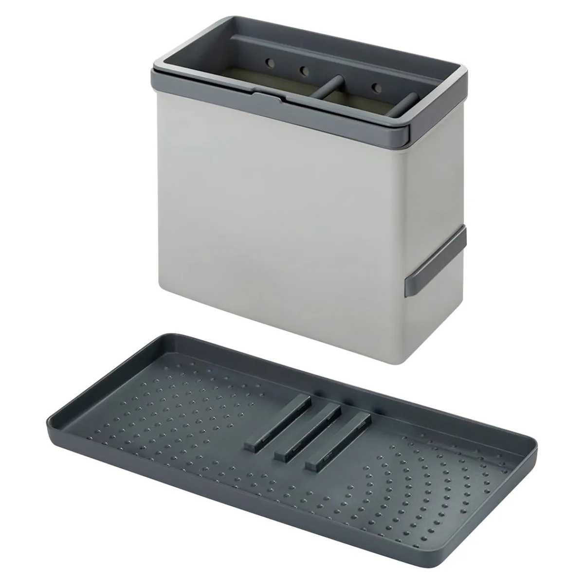 Die moderne Hausfrau Spülbecken-Organizer "Tidytex" grau