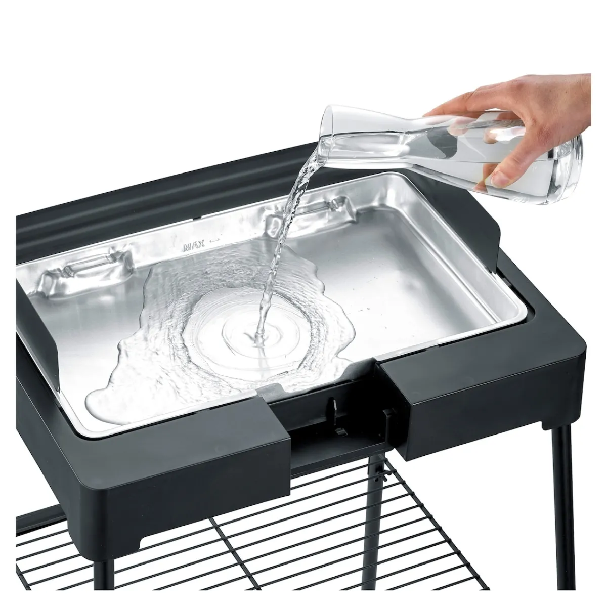 Die moderne Hausfrau Standgrill mit Grillrost