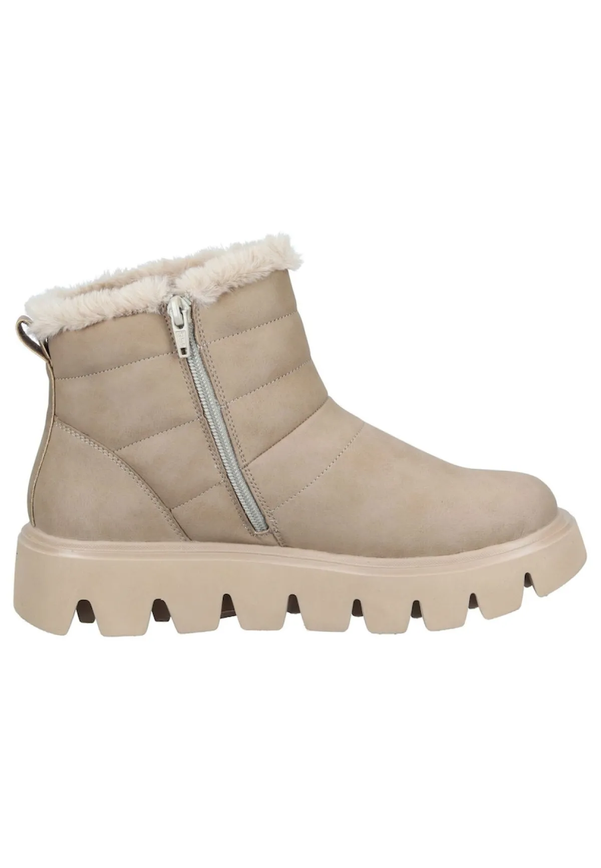 Damen Die moderne Hausfrau Stiefel beige