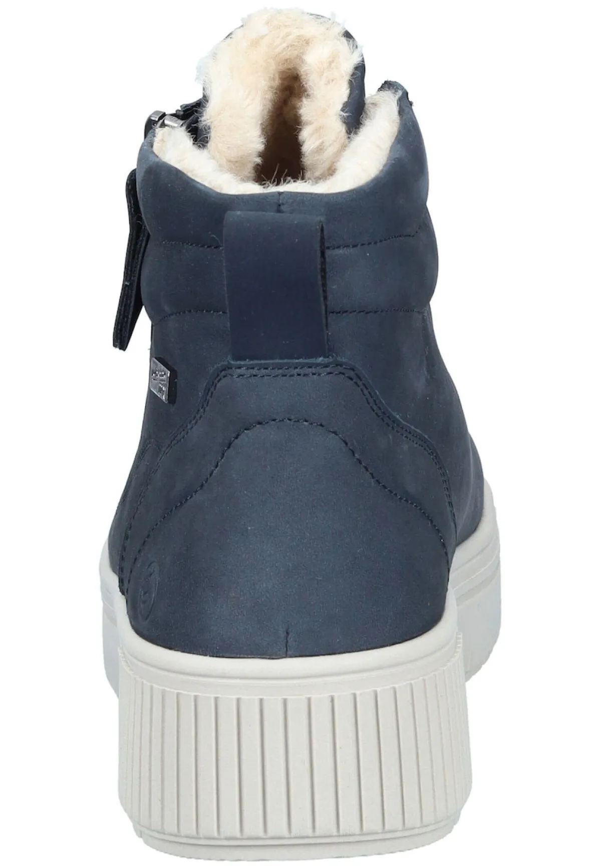 Damen Die moderne Hausfrau Stiefel blau