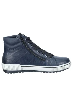 Damen Die moderne Hausfrau Stiefel blau