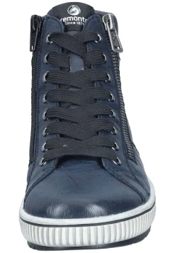 Damen Die moderne Hausfrau Stiefel blau