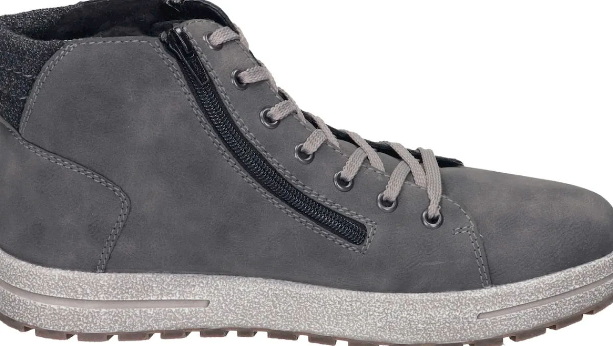 Herren Die moderne Hausfrau Stiefel grau