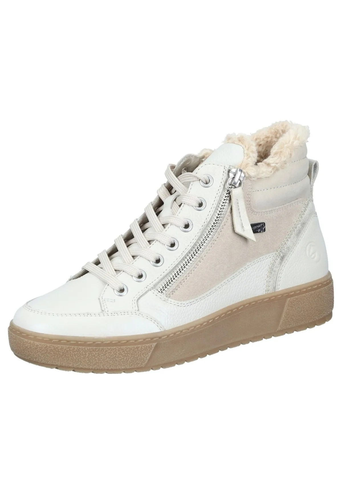 Damen Die moderne Hausfrau Stiefel offwhite
