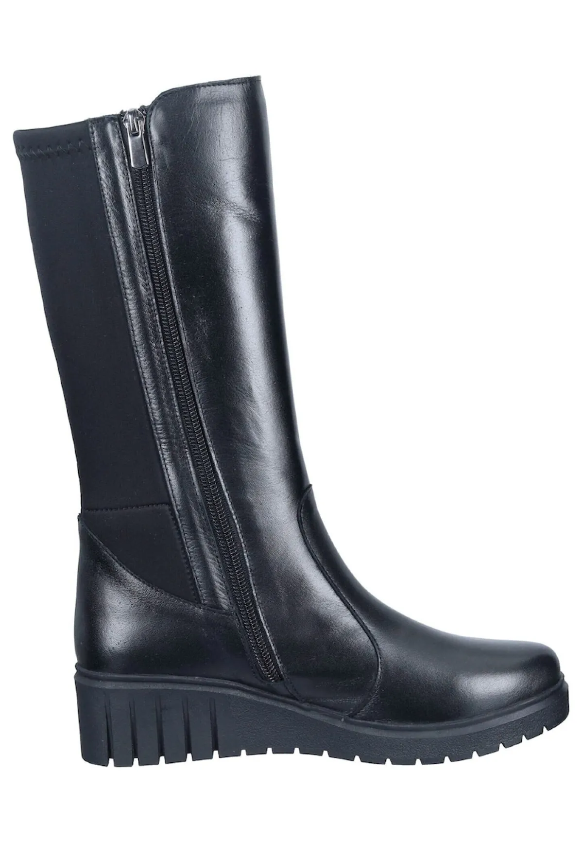 Damen Die moderne Hausfrau Stiefel schwarz