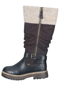 Damen Die moderne Hausfrau Stiefel schwarz