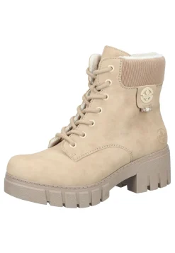 Damen Die moderne Hausfrau Stiefeletten beige