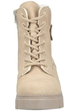 Damen Die moderne Hausfrau Stiefeletten beige
