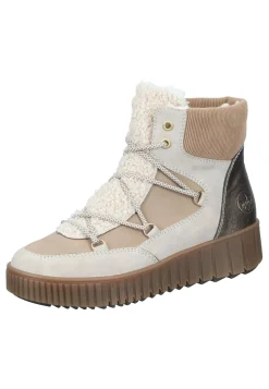 Damen Die moderne Hausfrau Stiefeletten beige