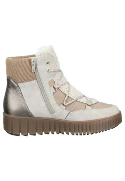 Damen Die moderne Hausfrau Stiefeletten beige