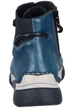 Damen Die moderne Hausfrau Stiefeletten blau