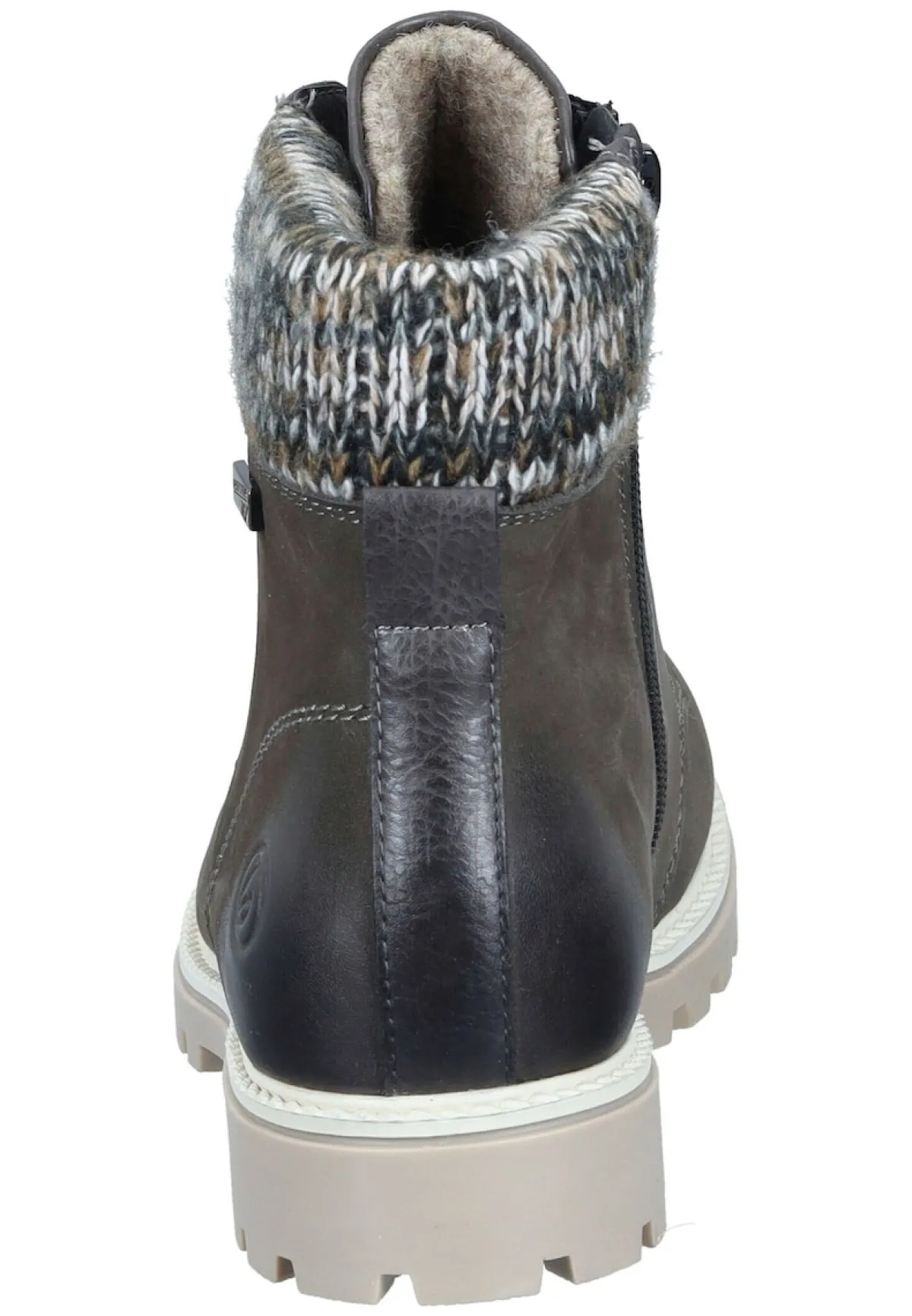 Damen Die moderne Hausfrau Stiefeletten grau