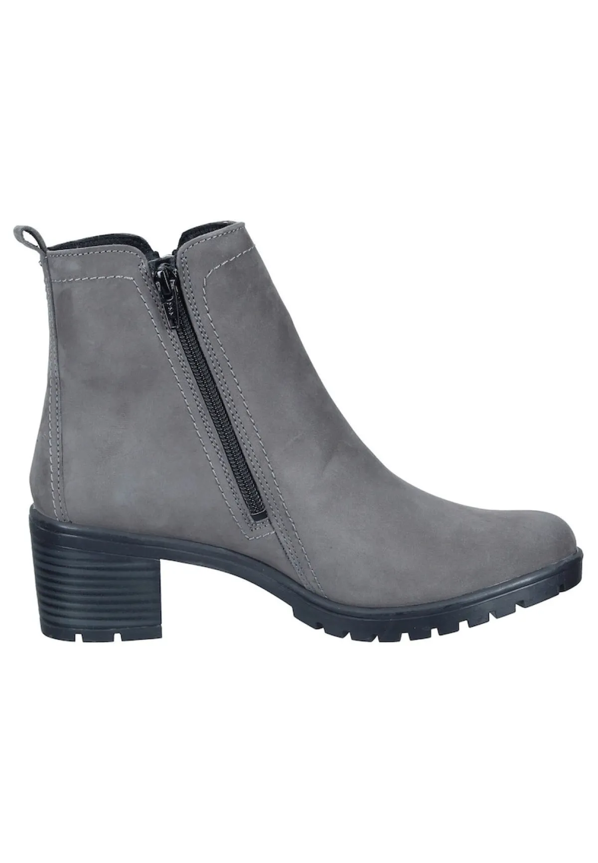 Damen Die moderne Hausfrau Stiefeletten grau