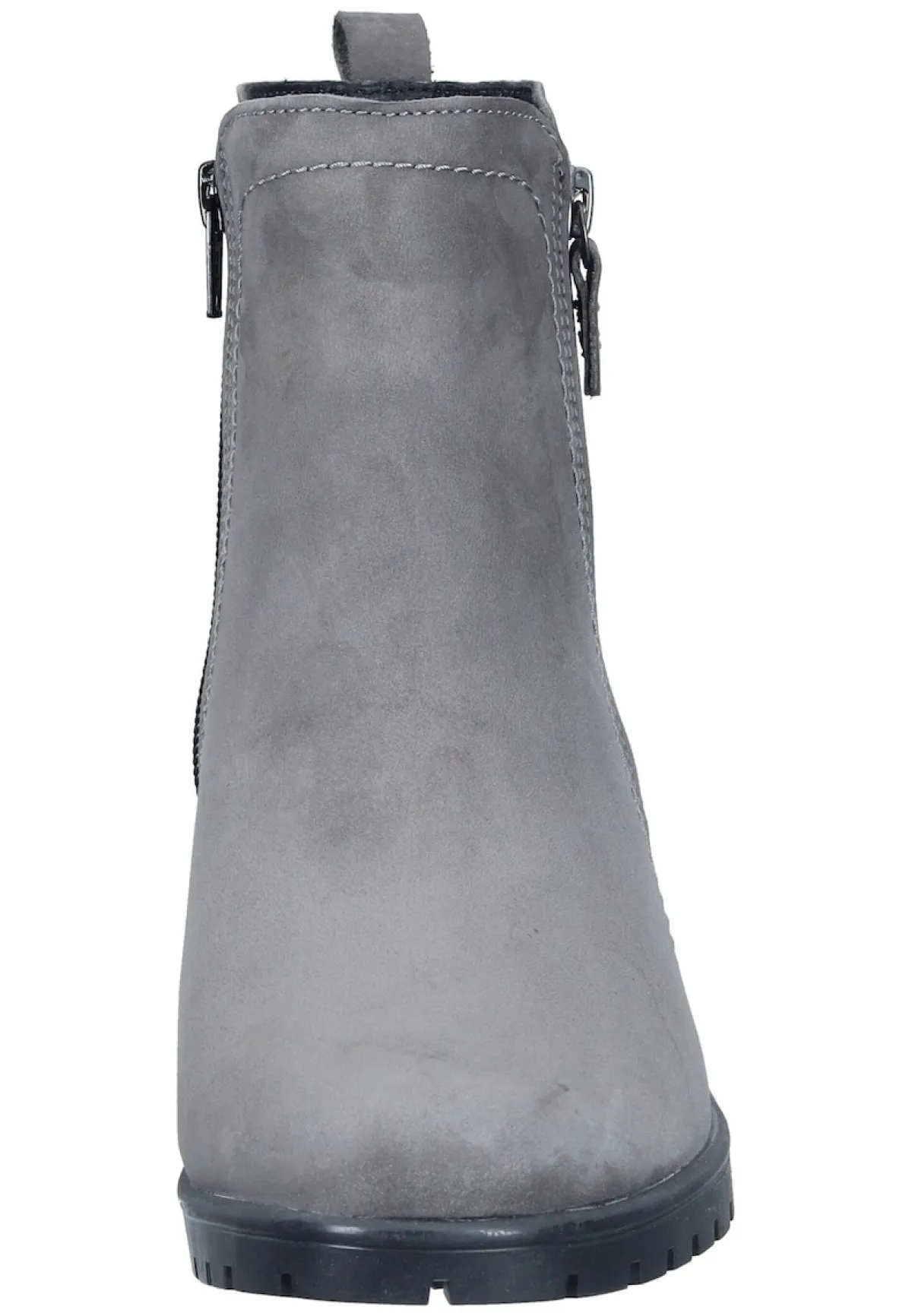 Damen Die moderne Hausfrau Stiefeletten grau