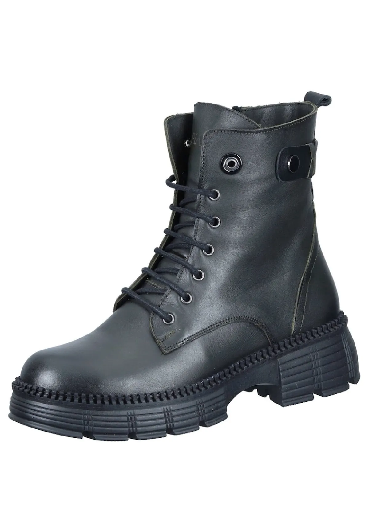 Damen Die moderne Hausfrau Stiefeletten grün