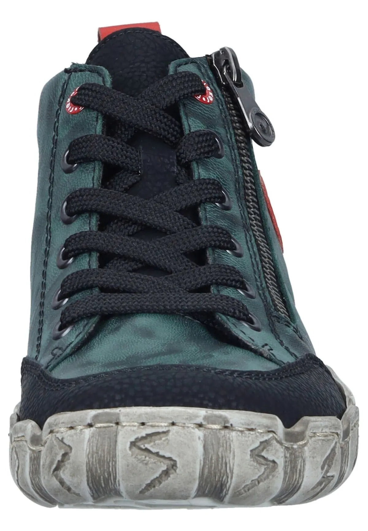 Damen Die moderne Hausfrau Stiefeletten grün