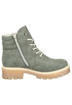 Damen Die moderne Hausfrau Stiefeletten grün