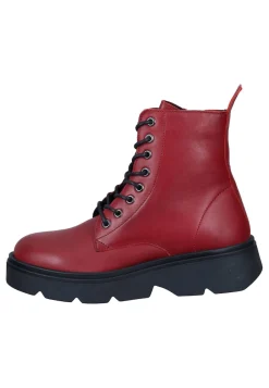 Damen Die moderne Hausfrau Stiefeletten rot
