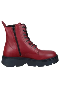 Damen Die moderne Hausfrau Stiefeletten rot