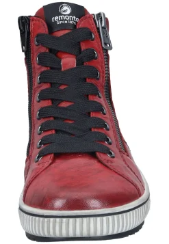 Damen Die moderne Hausfrau Stiefeletten rot