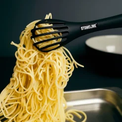 Die moderne Hausfrau STONELINE 4 in 1 Multifunktionales Schneebesen Küchenzangen Set | 3-teilig