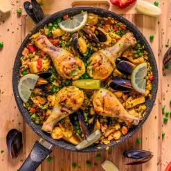 Die moderne Hausfrau STONELINE Bratpfanne 26 cm | mit Deckel