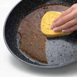 Die moderne Hausfrau STONELINE Crepe Pfanne 25 cm | Schwarz