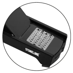 Die moderne Hausfrau STONELINE Gemüsehobel Verstellbar Set 3-teilig | Schwarz