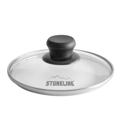 Die moderne Hausfrau STONELINE Glasdeckel 20 cm | Schwarz