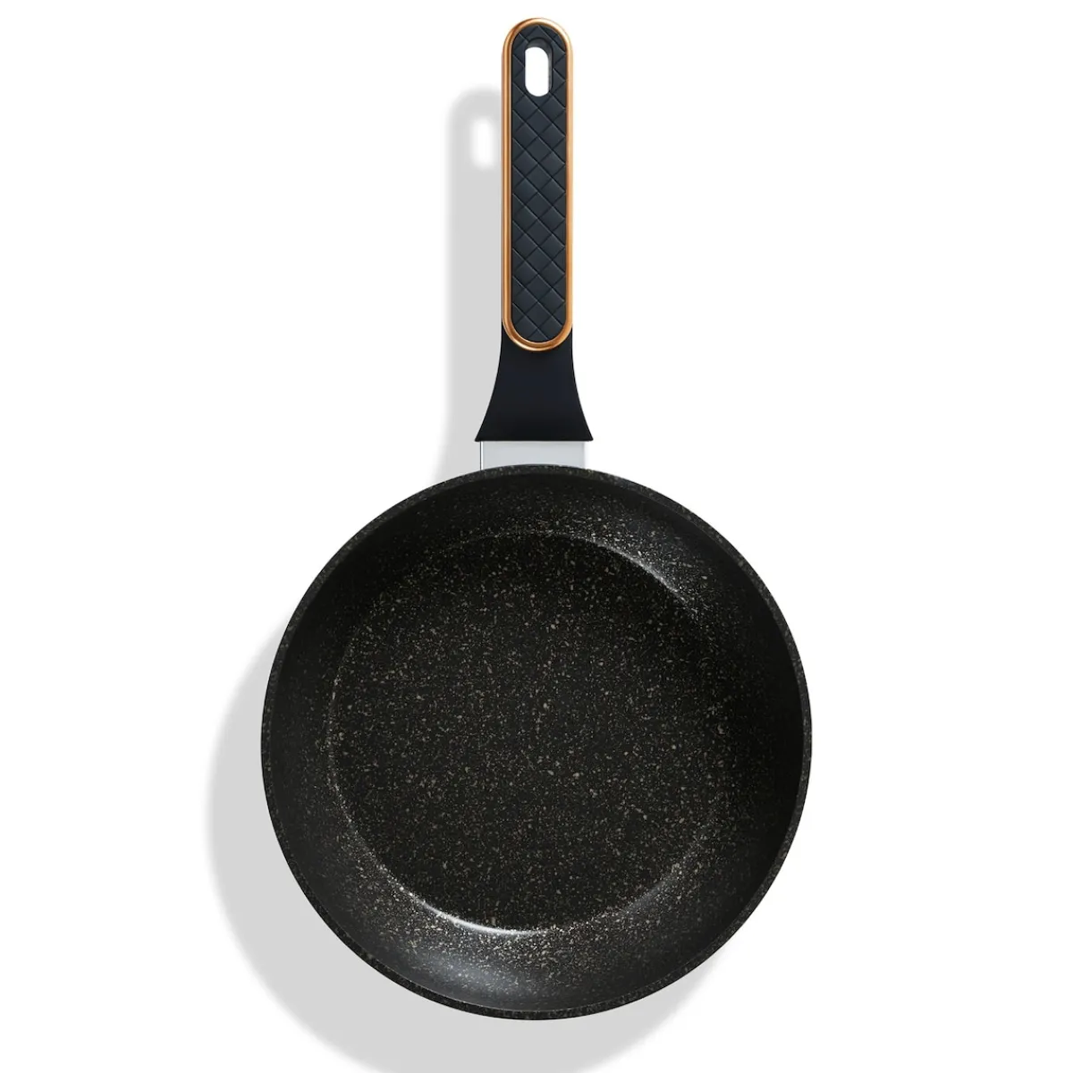 Die moderne Hausfrau STONELINE Kochgeschirr-Set 11-teilig 18/20/24 Roségold | mit Deckeln