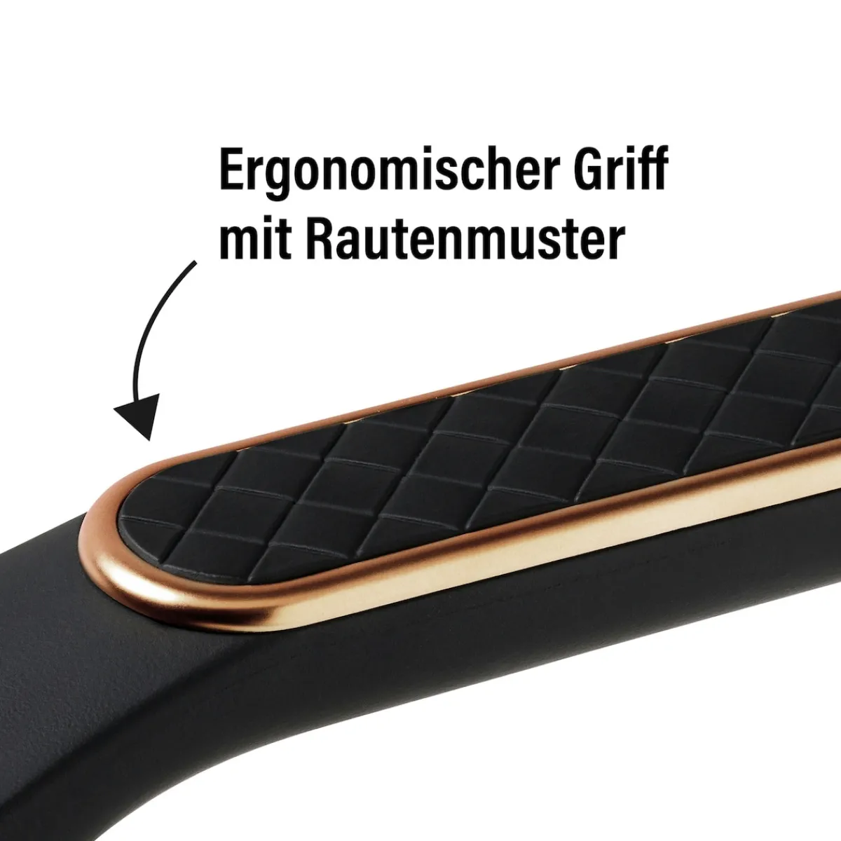 Die moderne Hausfrau STONELINE Kochgeschirr-Set 11-teilig 18/20/24 Roségold | mit Deckeln