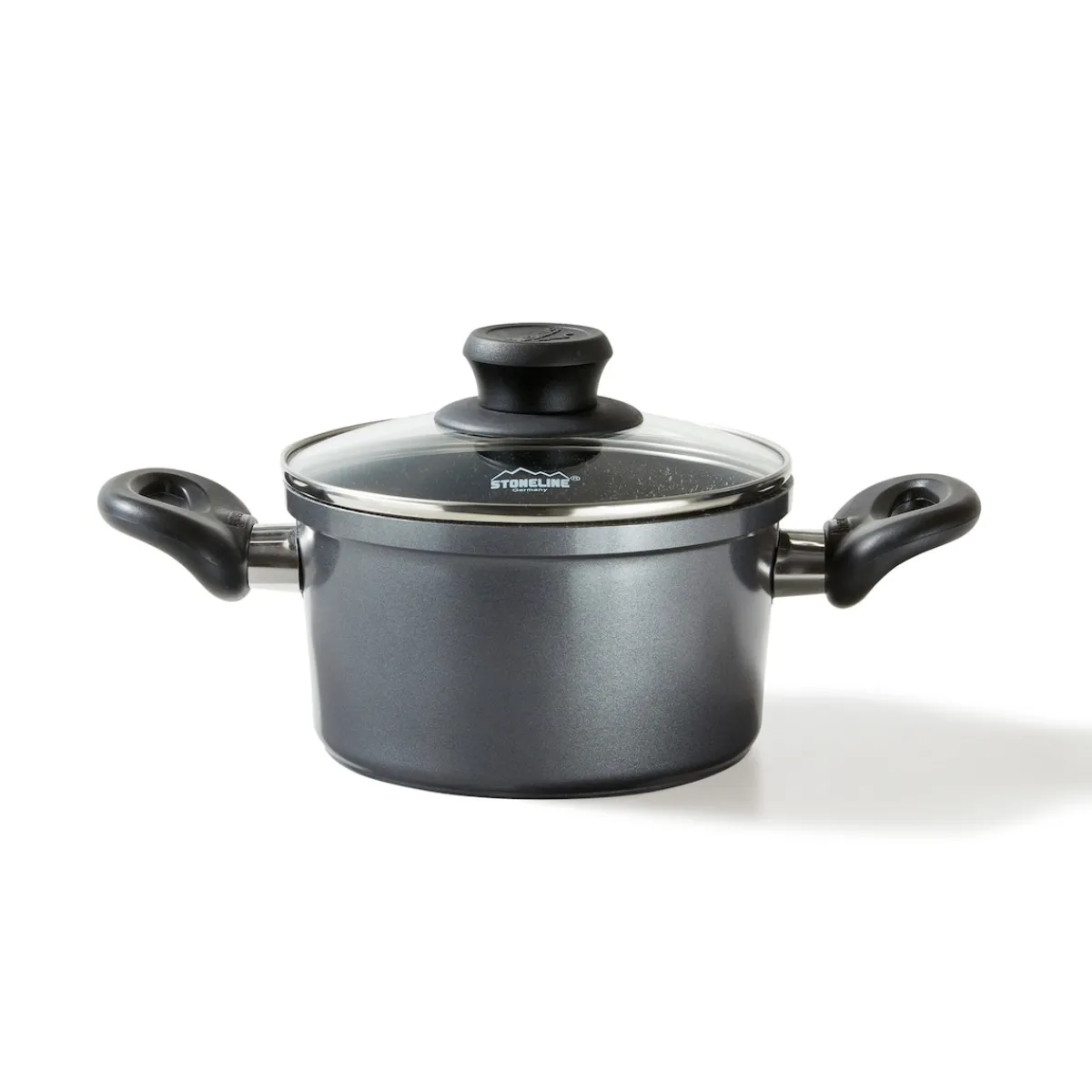 Die moderne Hausfrau STONELINE Kochtopf 18 cm | mit Deckel