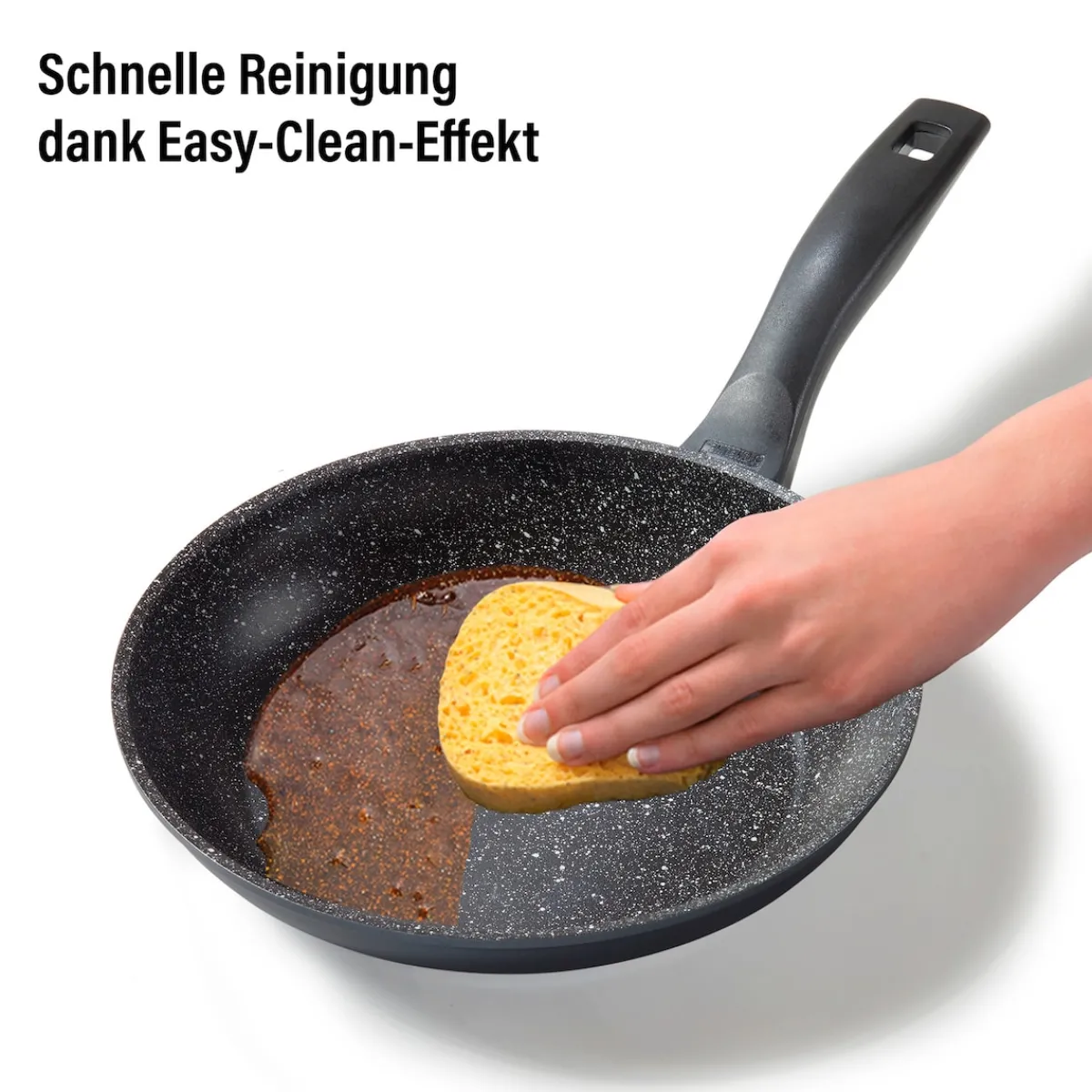 Die moderne Hausfrau STONELINE Made in Germany Bratpfanne 24 cm | ohne Deckel