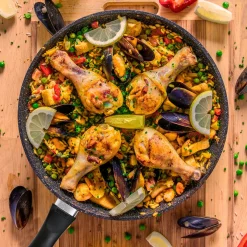 Die moderne Hausfrau STONELINE Made in Germany Bratpfanne 28 cm | ohne Deckel