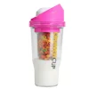 Die moderne Hausfrau STONELINE Original CrunchCup Tragbarer Müslibecher To Go 260 + 250 ml | Pink