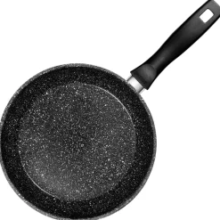 Die moderne Hausfrau STONELINE Pfannen-Set 2-teilig 24/28 | ohne Deckel