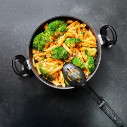 Die moderne Hausfrau STONELINE Servierpfanne 24 cm | Schwarz