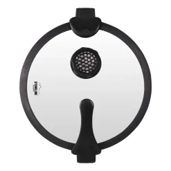 Die moderne Hausfrau STONELINE SMELL WELL FUTURE Glasdeckel 32 cm mit SMELL WELL Funktion | Schwarz