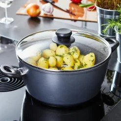 Die moderne Hausfrau STONELINE XXL Kochtopf 28 cm | mit Deckel